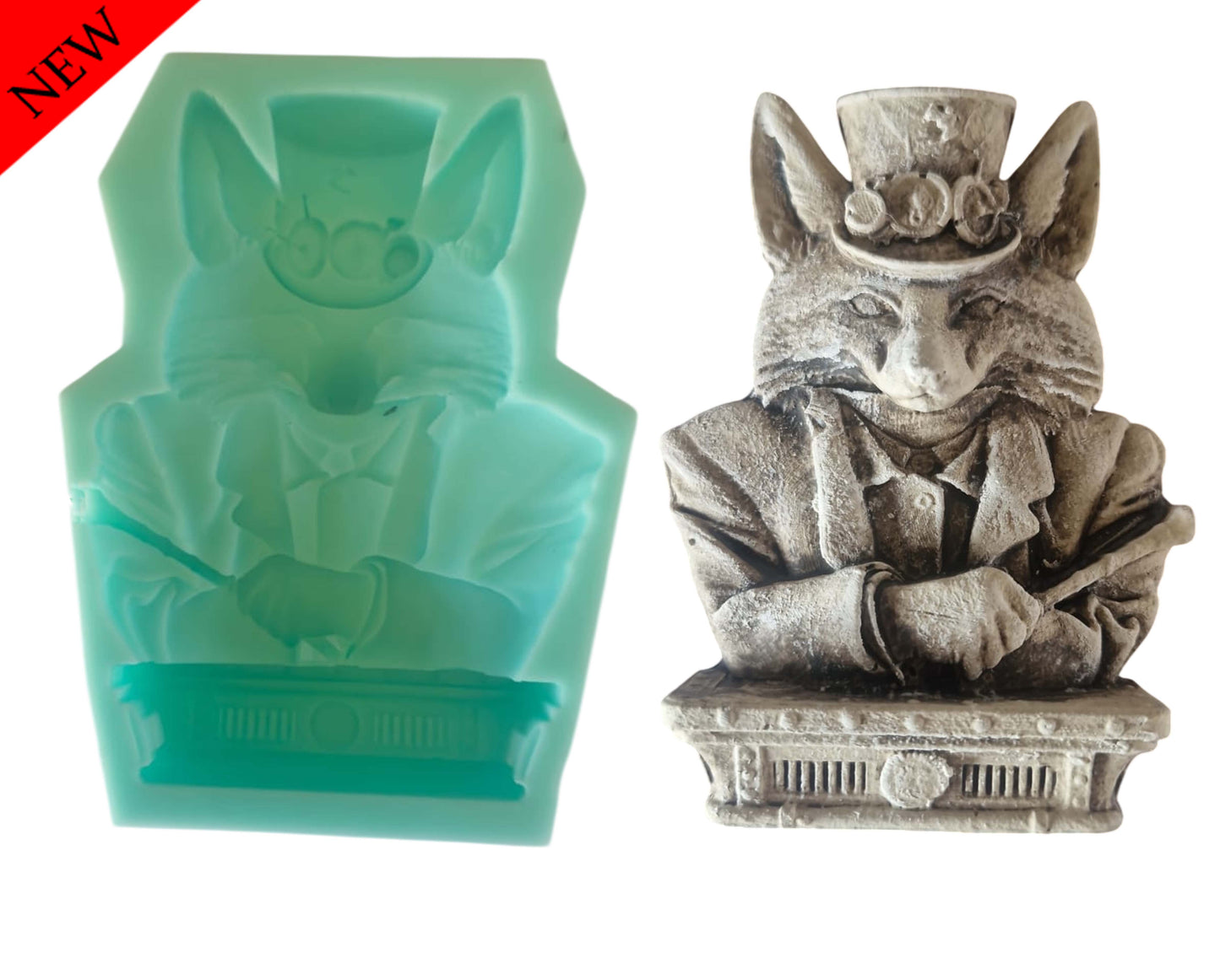 Fox Bust - ( A_32 ) 8cm x 11cm