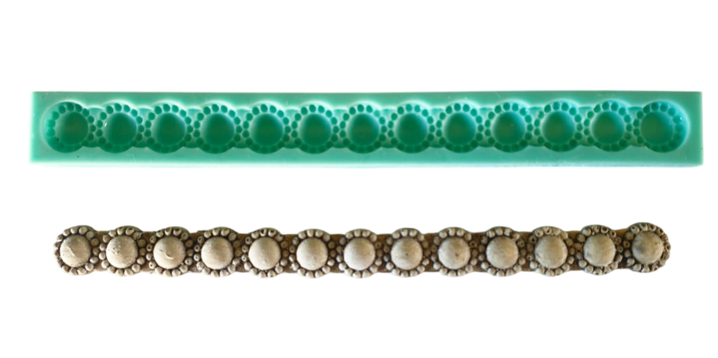 Pearl Chain Border ( B_37 ) 20cm x 2cm