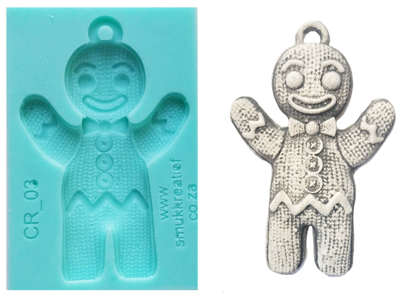 Ginger Bread Man - ( CR_03 ) 7.6cm x 11cm