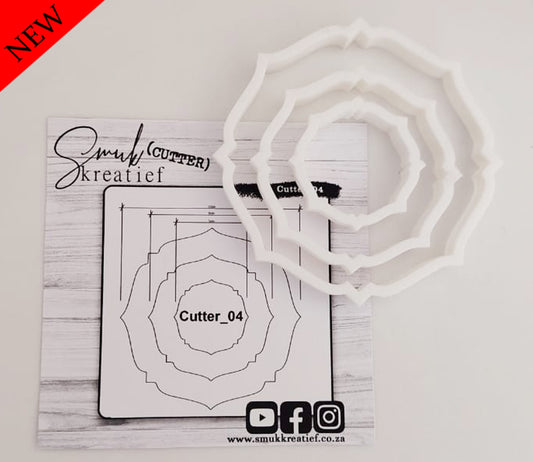 Cutter 4 -12cm, 8cm, 5cm