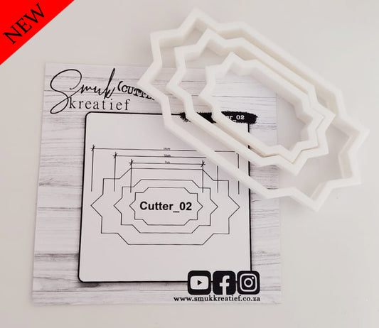Cutter 2 - 14cm, 12cm,7cm
