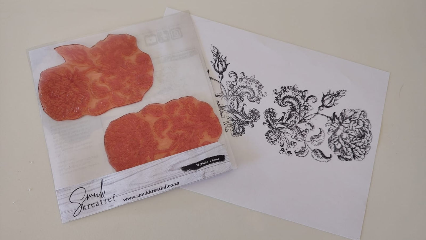 Stamp - ( M_25 ) 27cm x 9cm