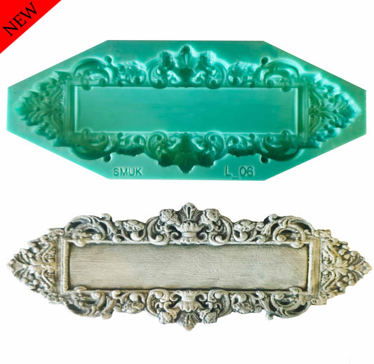 Label Mould Large - ( L_06 ) 21cm x 8cm