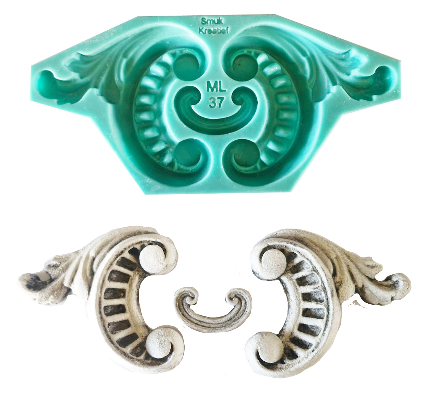 Multiple Large Mould - ( ML_37 ) 19cm x 9cm