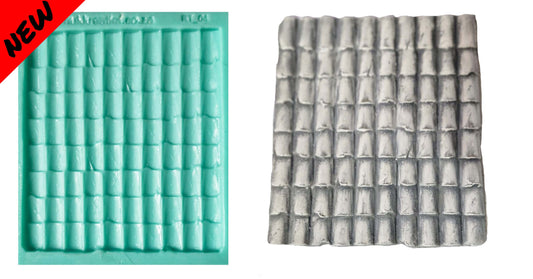 Roof Tile - ( RT_04 ) 12cm x 14cm x 1cm