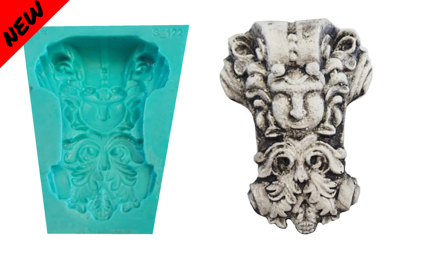 Single Mould - ( S_122 ) 9cm x 8cm