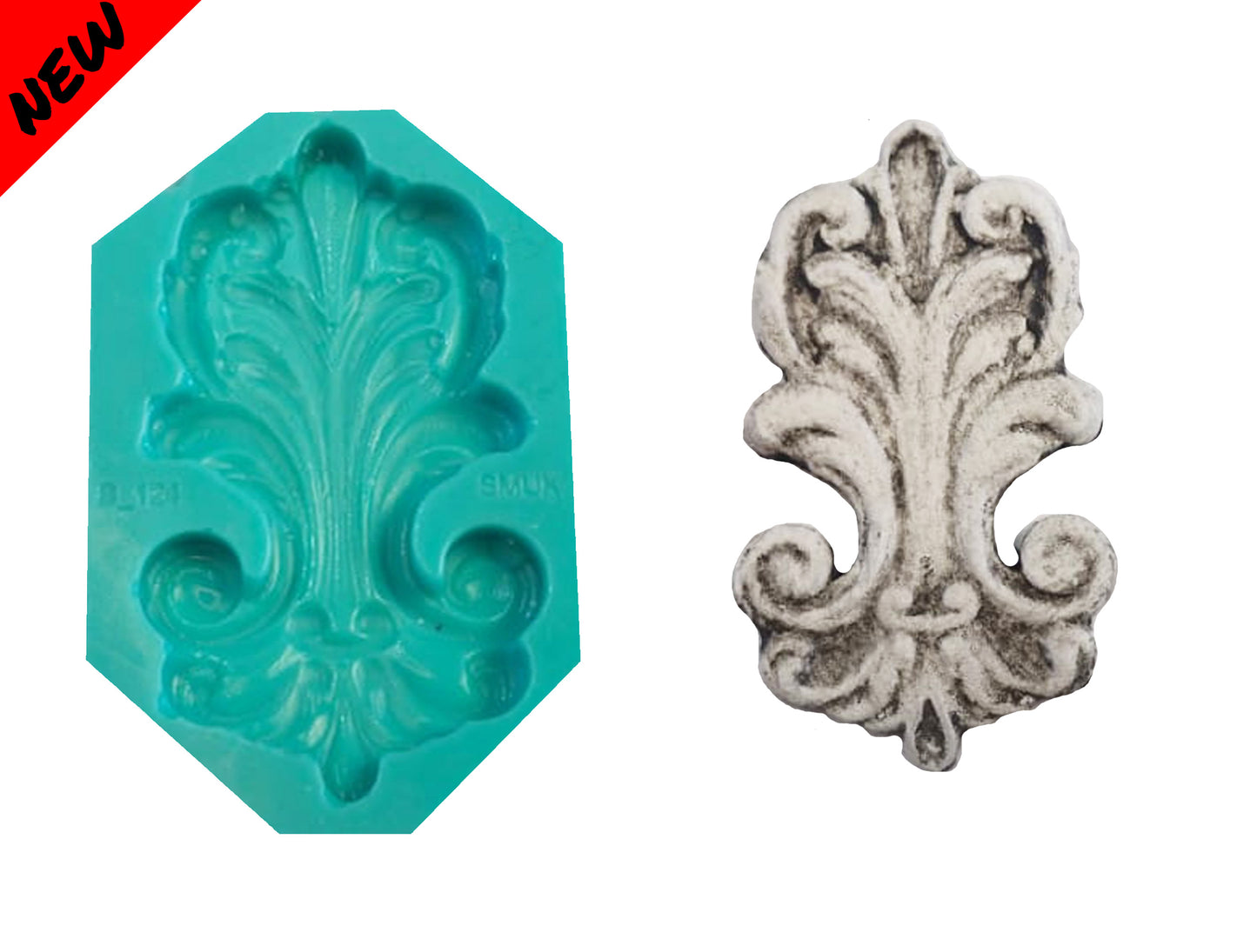 Single Mould - ( S_124 ) 8cm x 5cm