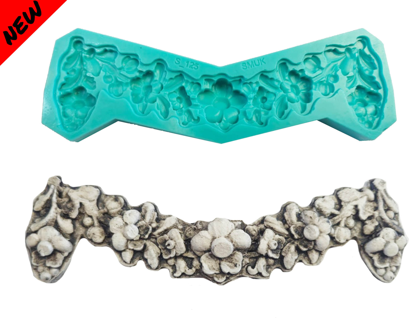 Swag Mould - ( S_125 ) 19cm x6cm