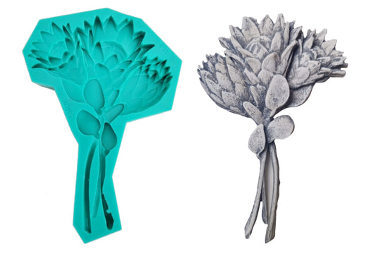 Protea Mould - ( S_168 ) 10cmx 15cm