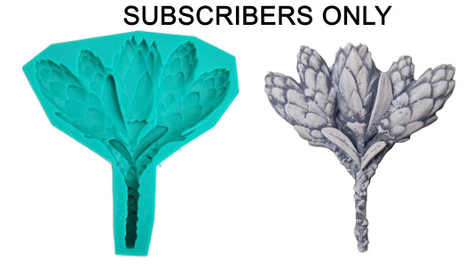 SUBSCRIBER PROTEA _ ( S_169 ) 10cm x 11cm