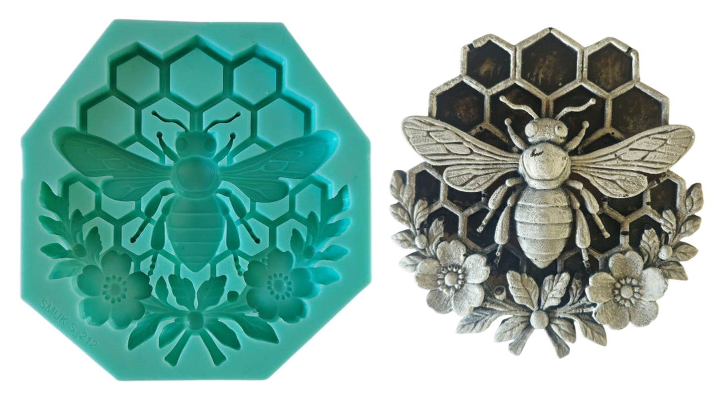 Bee Mould - ( S_212 ) 11cm x 11.5cm