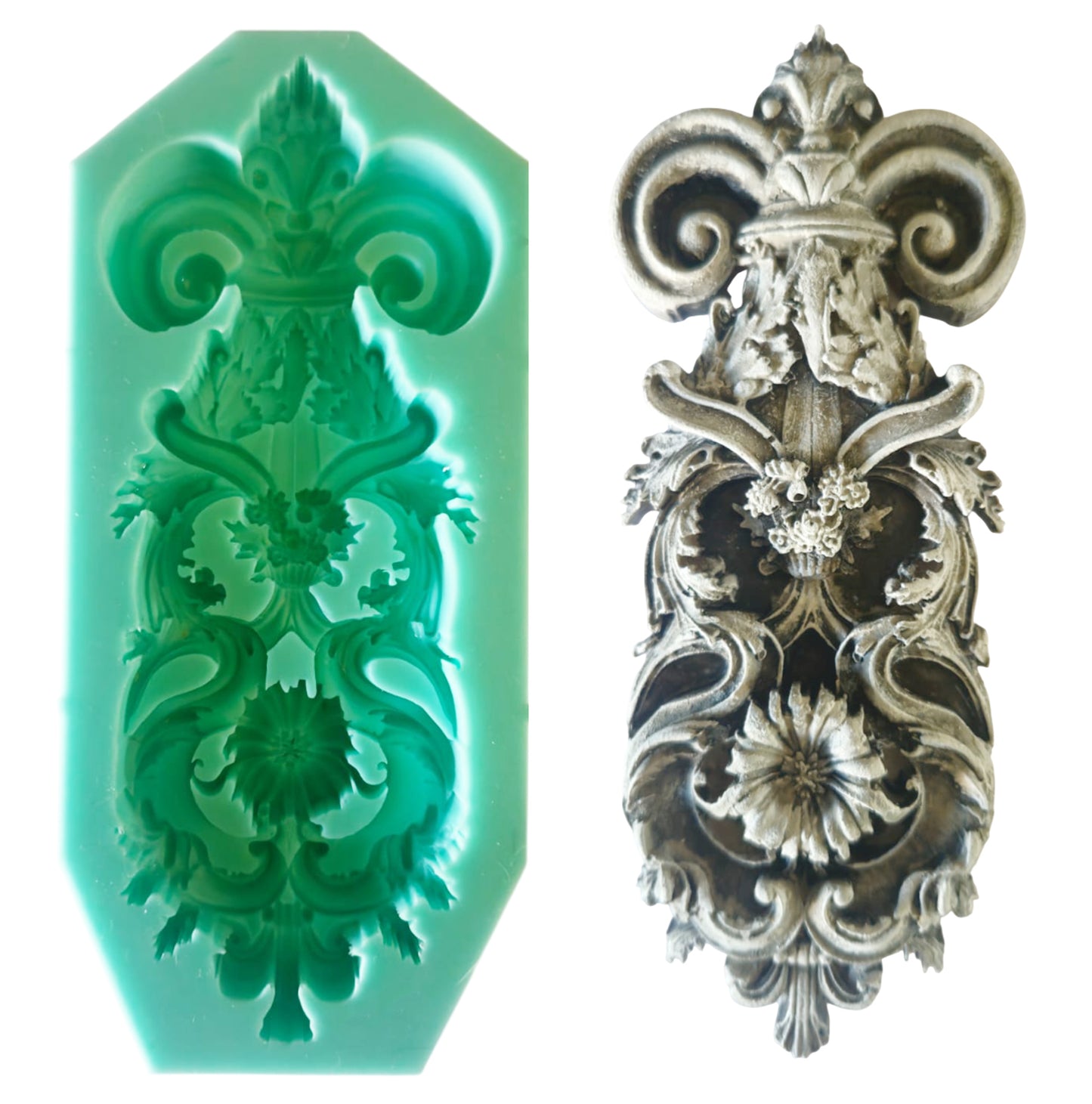 Deco Mould - ( S_214 ) 18cm x 8cm x 2.5cm