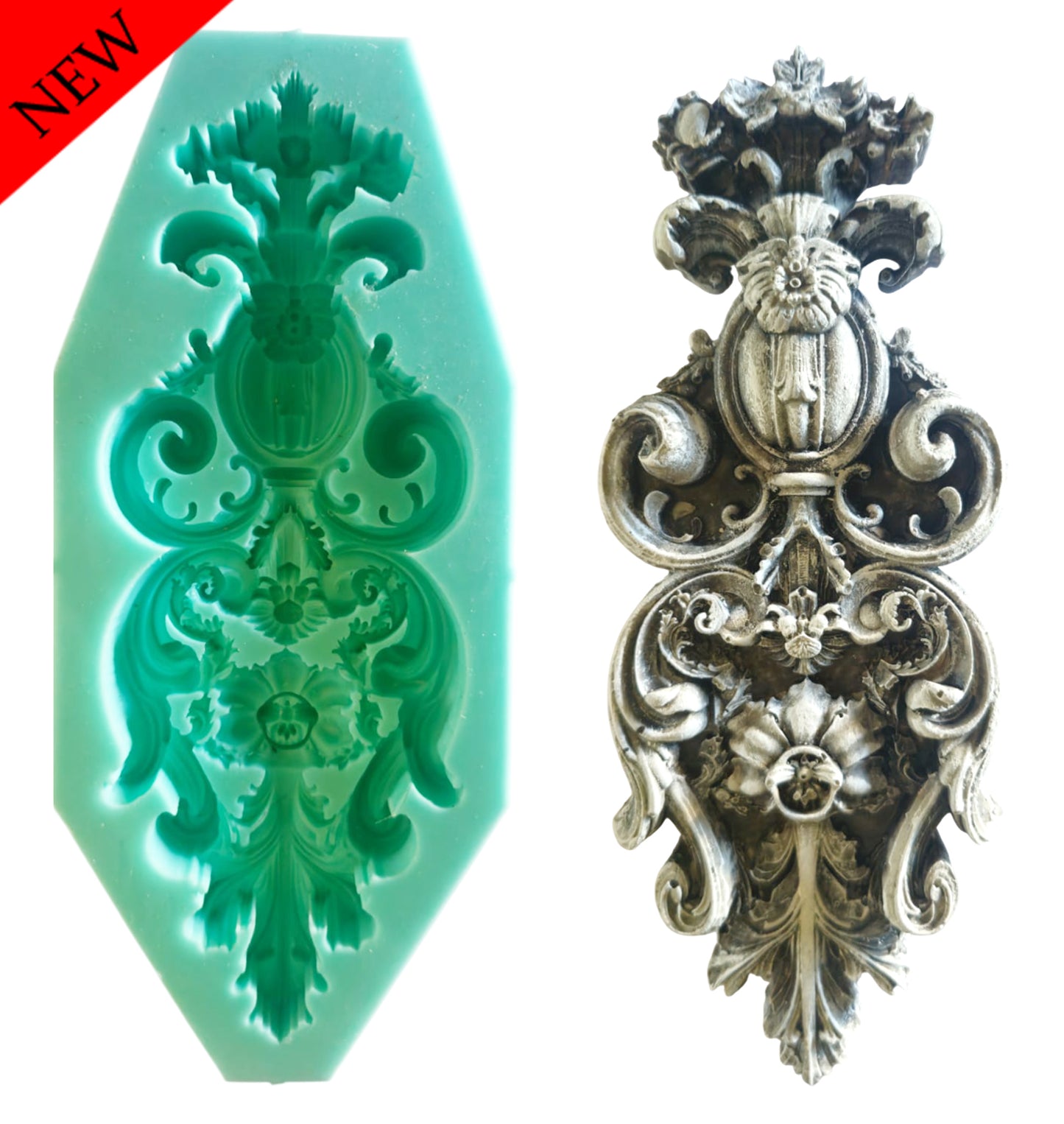 Deco Mould - ( S_215 ) 19cm x 9cm x2.5cm