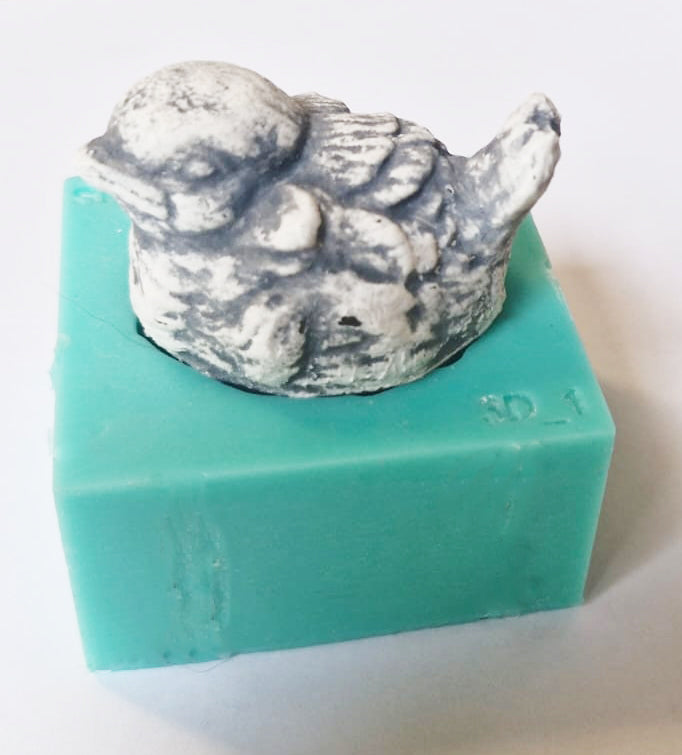 3D Bird - ( 3D_1 ) Bird size 5cm x 3cm high ( USE RESIN ONLY! )