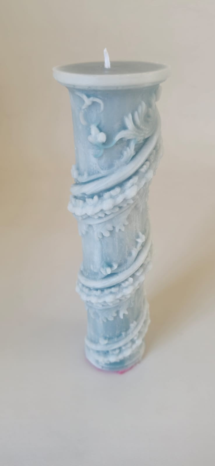 Candle 7 - Ocean Blue 21cm