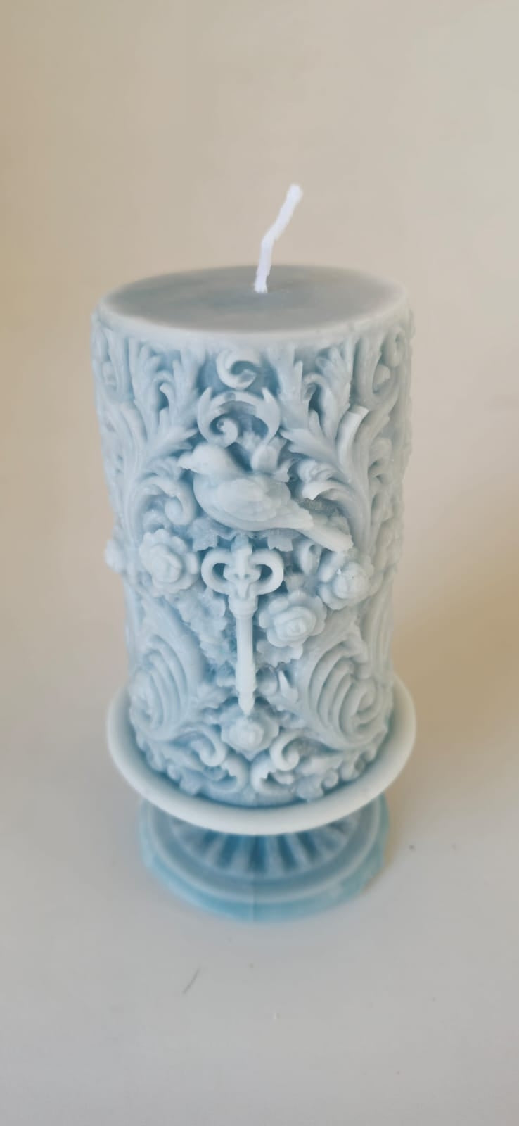 Candle 4 - Ocean Blue 17cm