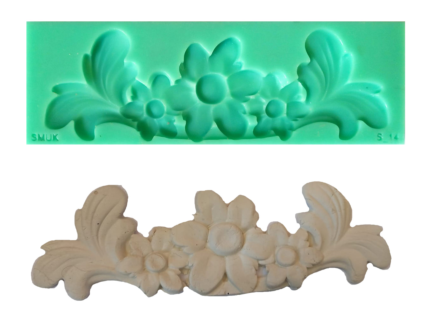 Single Silicone Mould - ( S_14 ) 15cm x 3.6cm x 1cm