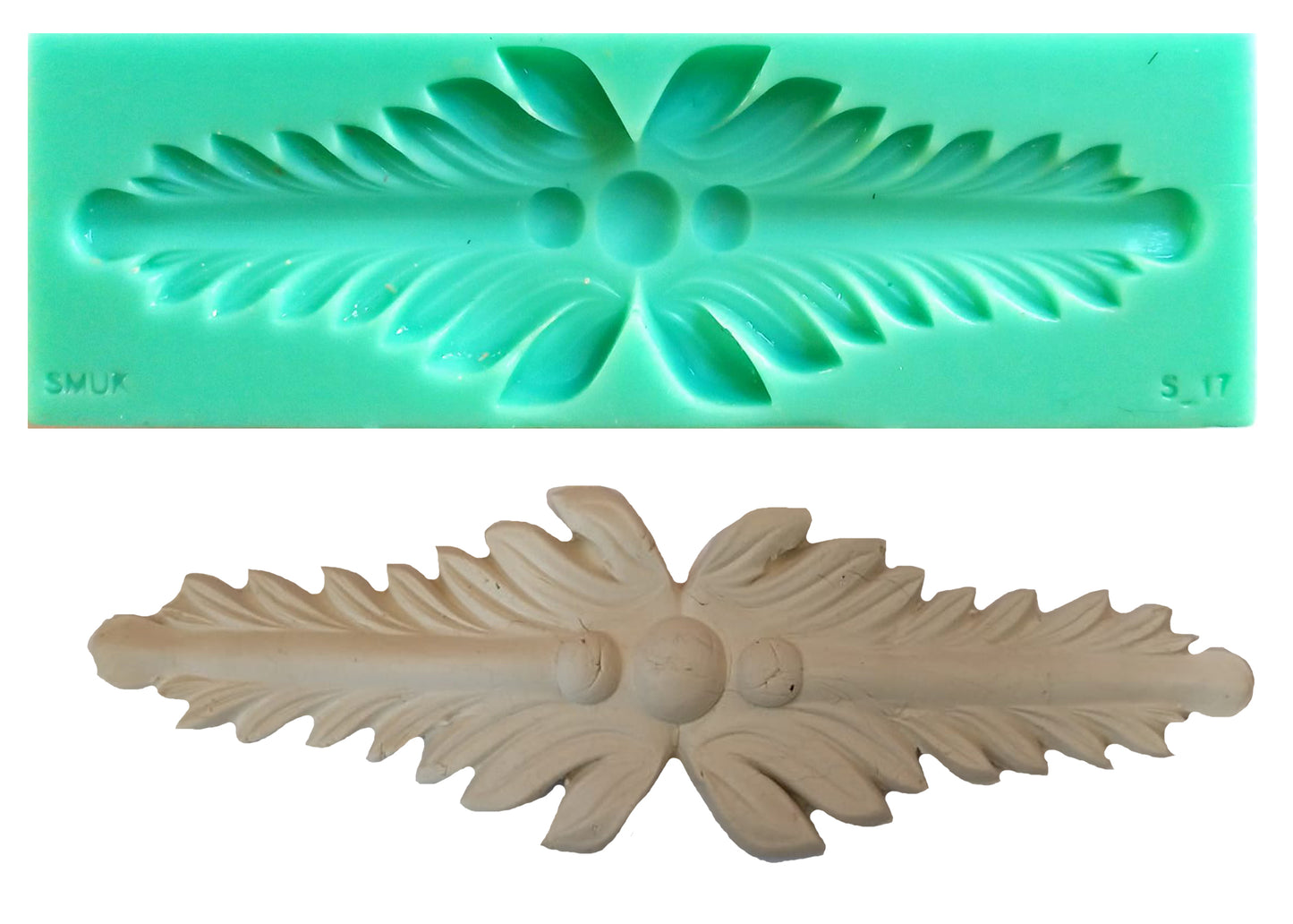 Single Silicone Mould - ( S_17 ) 15cm x 17cm x 6cm x 2cm