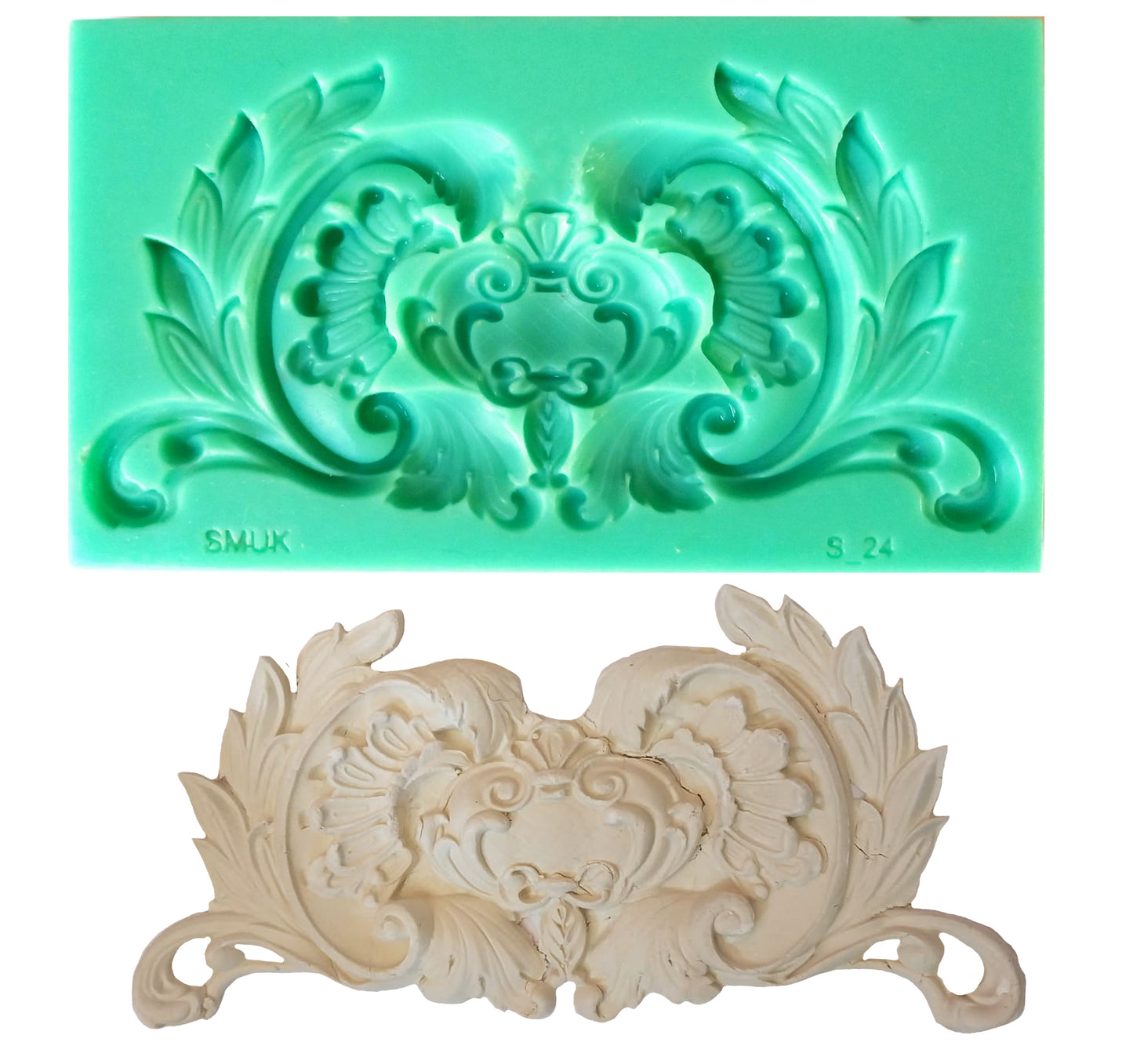 Single Silicone Mould - ( S_24 ) 17cm x 10cm x 2cm