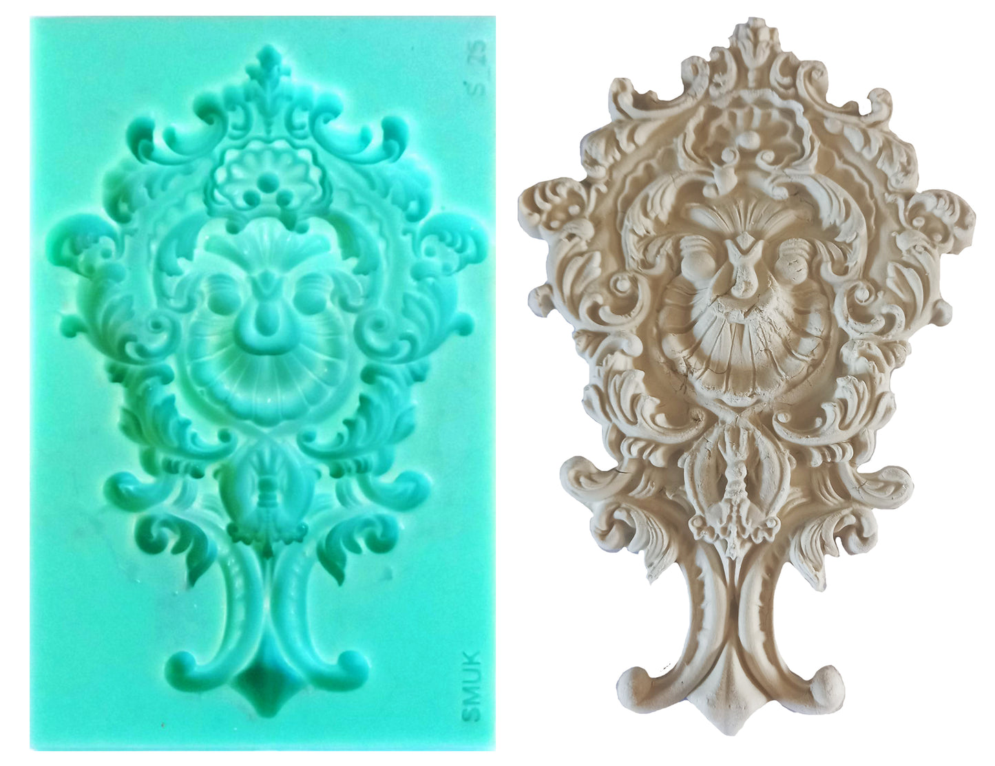 Single Silicone Mould - ( S_25 ) 15cm x 10cm x 2cm