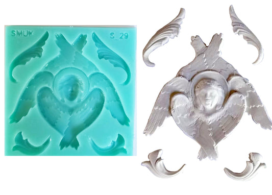 Single Silicone Mould - (S_29) 10cm x 10cm x 1.5cm