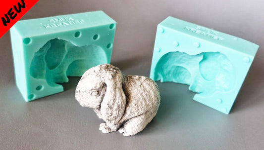Rabbit Mould - ( ANI_03 ) 6cm x 8cm x 5cm
