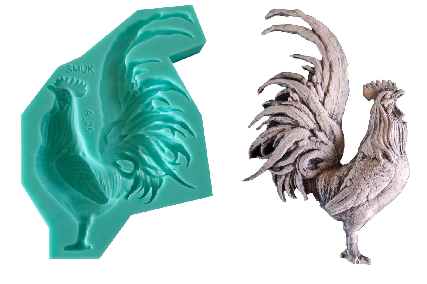 Rooster - ( A_25 ) 9cm x 12cm