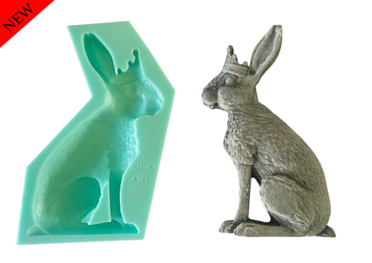 Hare Mould - ( A_27 ) 12cm x 7cm
