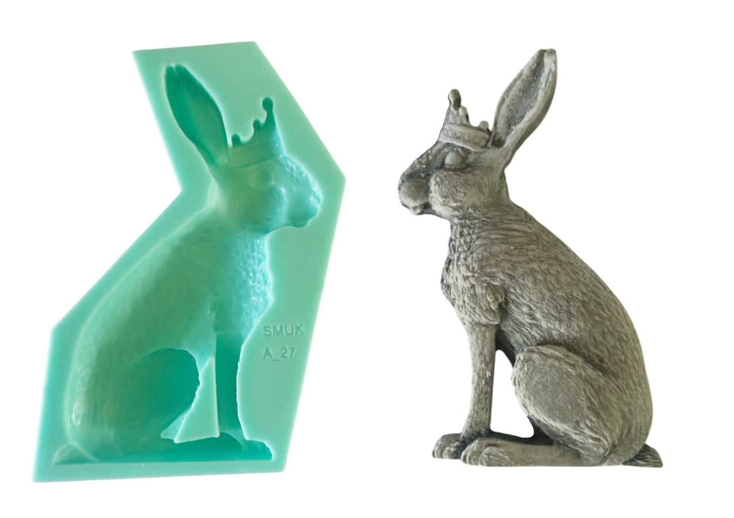 Hare Mould - ( A_27 ) 12cm x 7cm