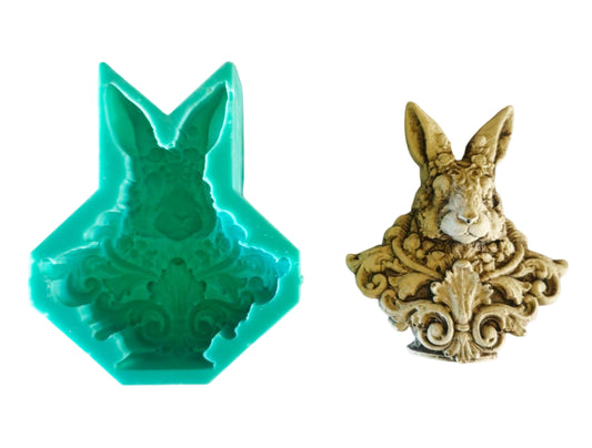 Bunny Bust - ( A_30 ) 10cm x 9cm