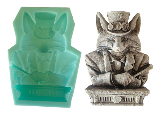 Fox Bust - ( A_32 ) 8cm x 11cm