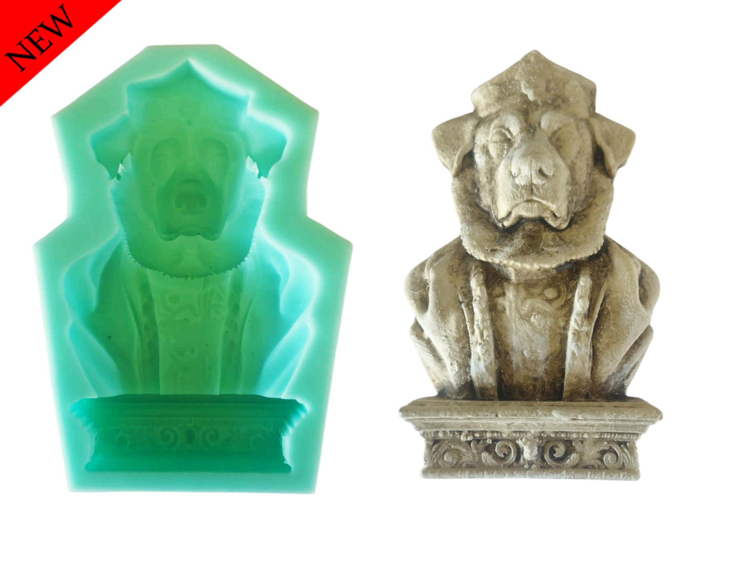 Dog Bust - ( A_33 ) 11cm x 8cm