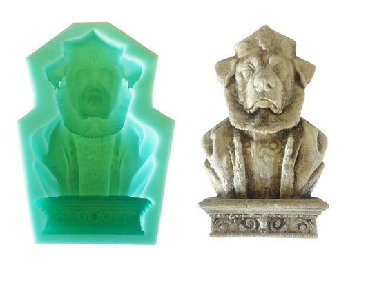 Dog Bust - ( A_33 ) 11cm x 8cm