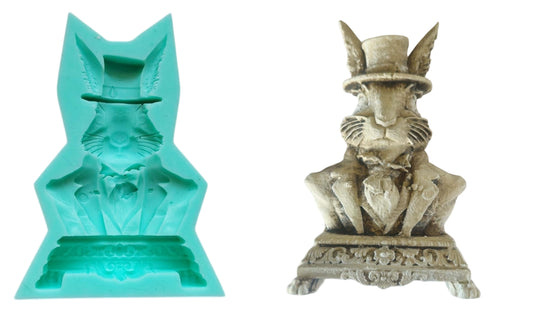 Hare Bust - ( A_34 ) 14cm x 9 cm