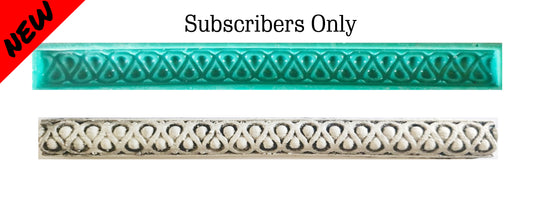 Subscriber Border Mould - ( B_27 ) 21cm x 2.5 cm