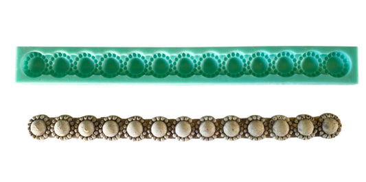 Pearl Chain Border ( B_37 ) 20cm x 2cm