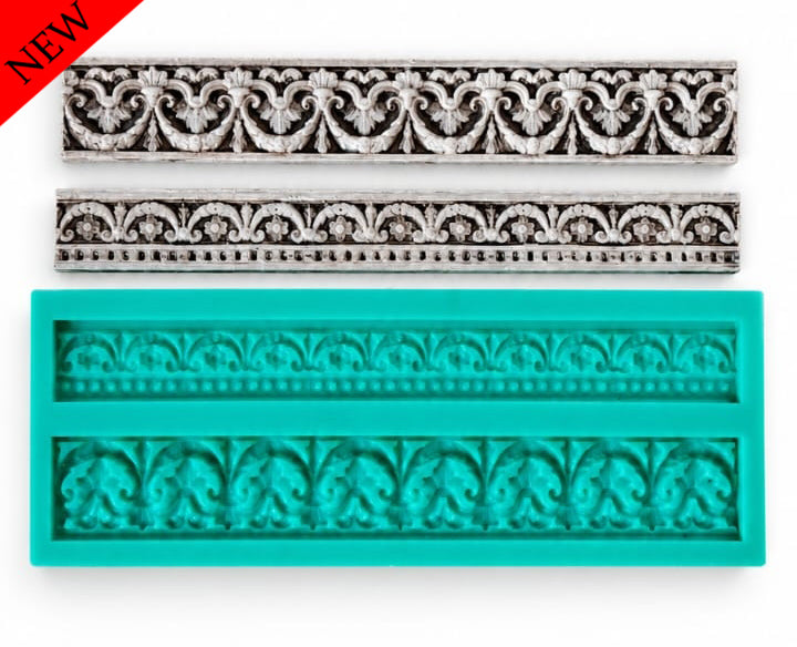 Border Mould - ( B_41 ) 21cm x 8cm