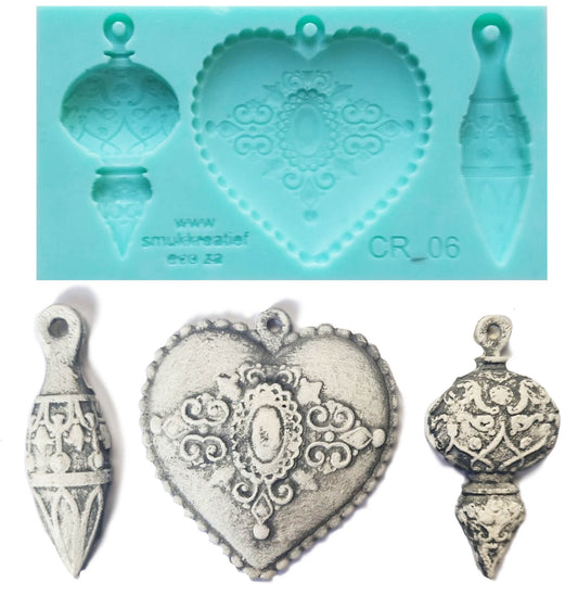 Baubles ( CR_06 ) 16cm x 9cm