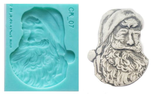 Santa Mould - ( CR_07 ) 7.5cm x 9 cm
