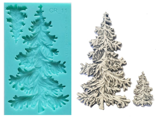 Christmas Tree - (CR_11 ) 8cm x 14cm