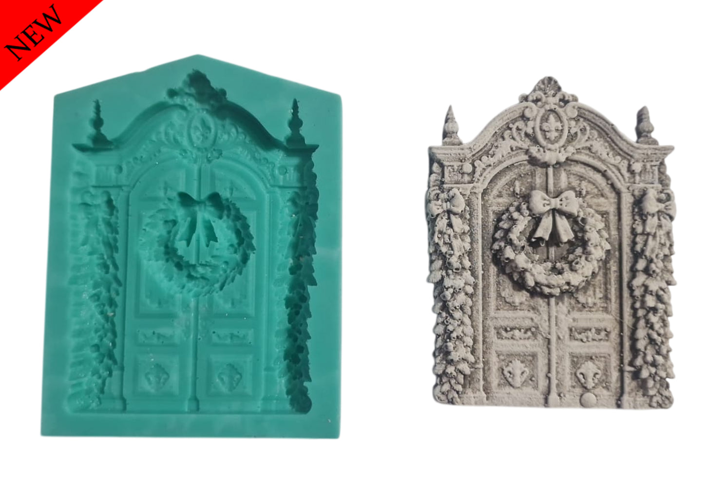 Christmas Door - ( CR_21 ) 9cm x 12cm