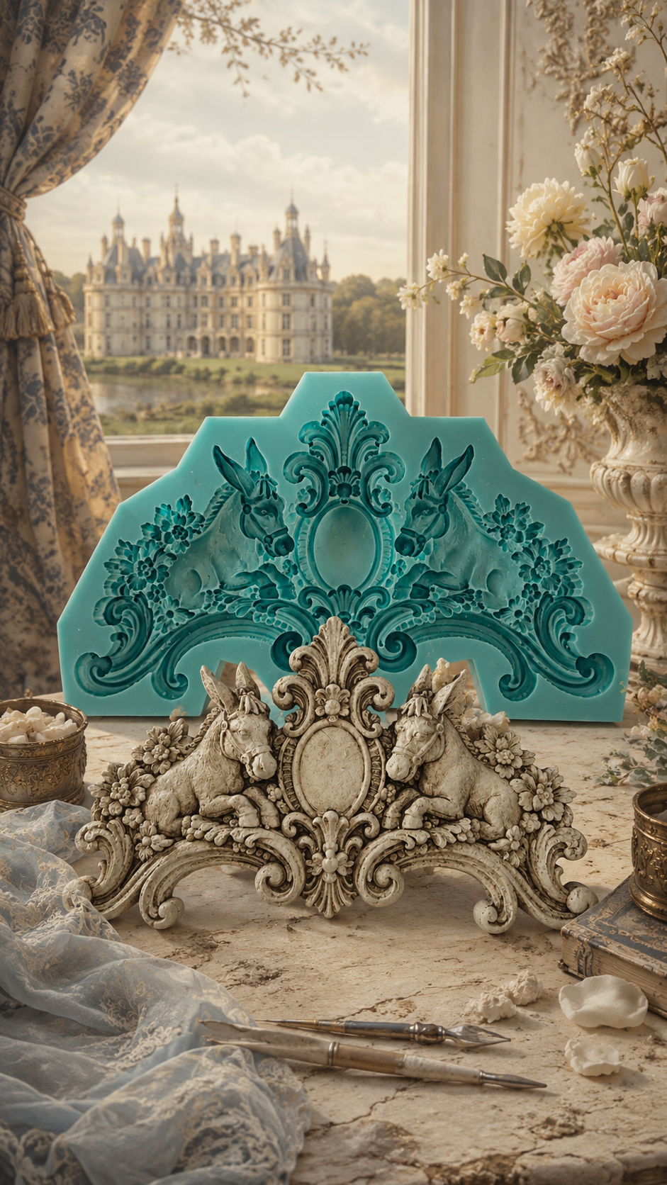 Donkey mould - ( S_254 ) 11cm x 18cm x 1.7cm