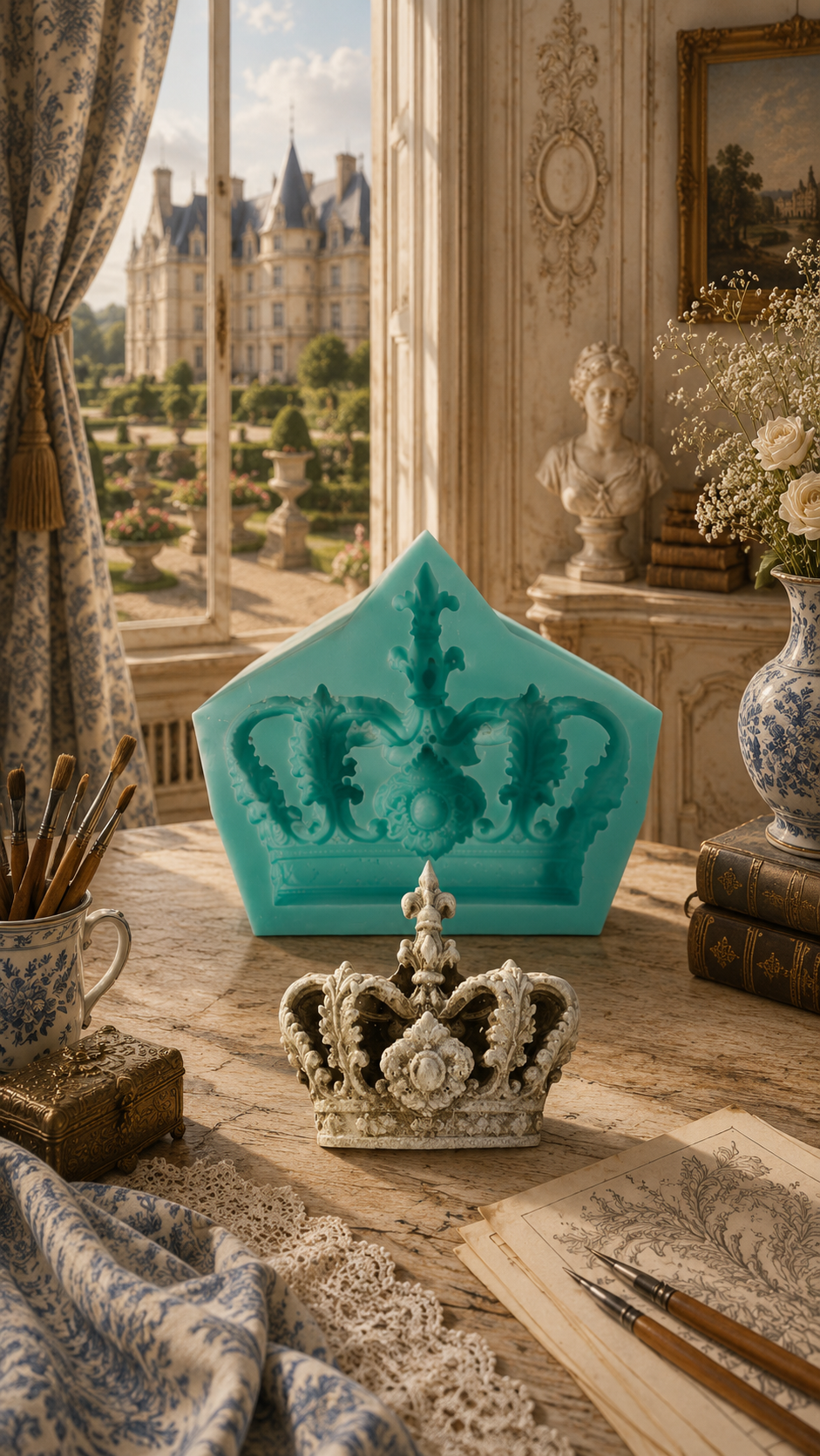 Small Crown Mould - ( S_269 ) 9cm x 8cm x 2cm