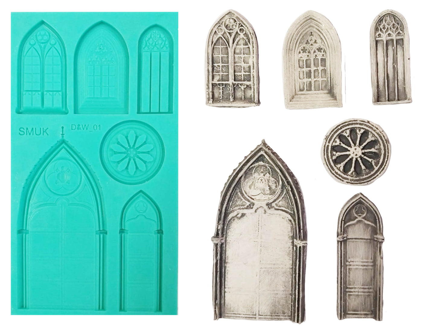 Doors and Windows ( D&W_01 ) - 10cm x 19cm x 0.8cm