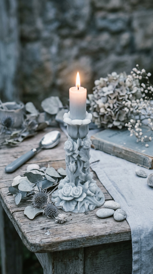 Candle 5 - Green Shadow 20cm