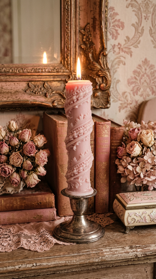 Candle 7 - Pink 21cm