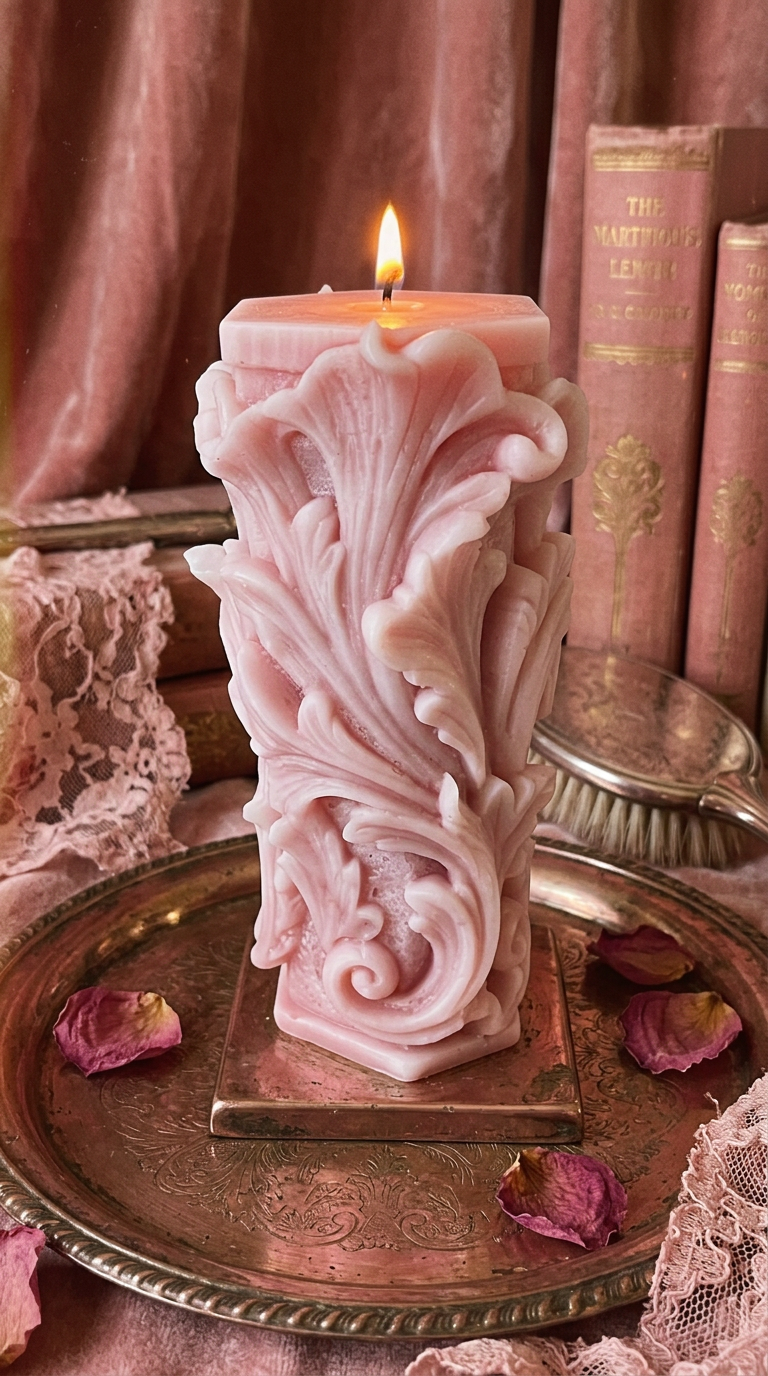 Candle 8 - Pink 20cm