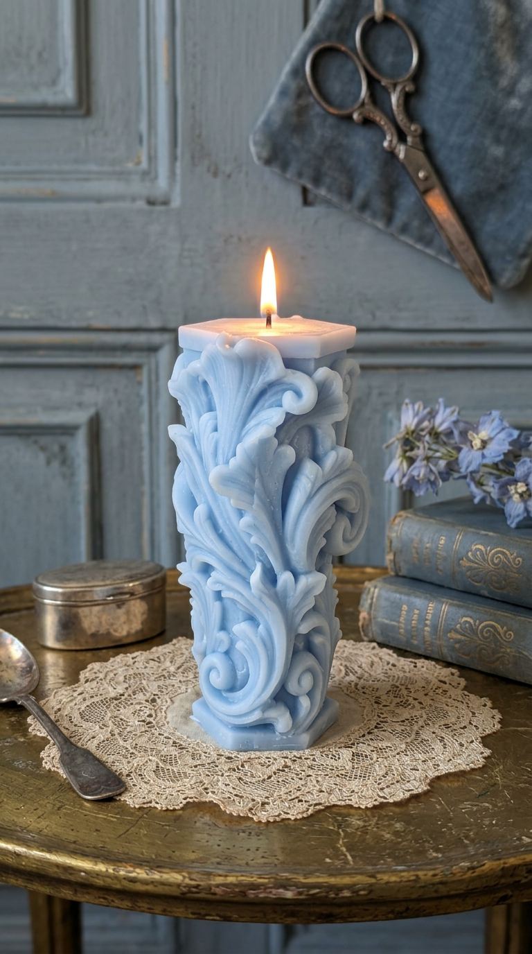 Candle 8 - Blue Sky 20cm