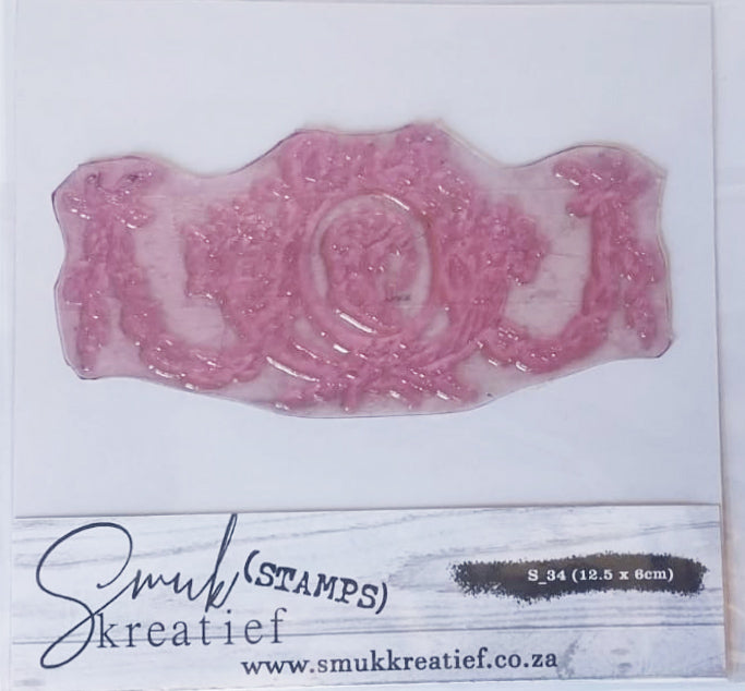 Stamp ( S34 ) 12.5cm x 6cm