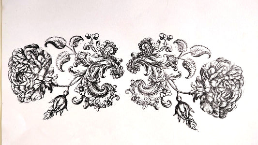 Stamp - ( M_25 ) 27cm x 9cm